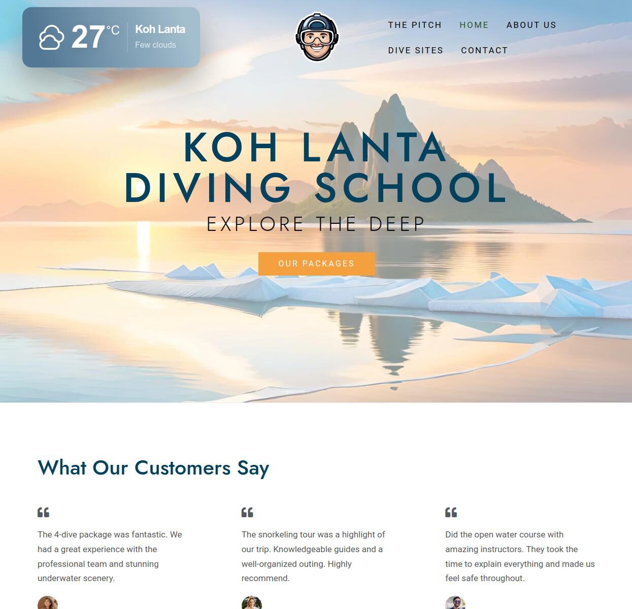 Portfolio: Koh Lanta Diving School